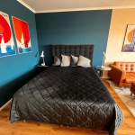 Komfortables Boxspring-Doppelbett 160x200 cm