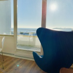 Der Sessel lässt sich nach natürlich auch zur Ostsee und zur Sonne drehen!