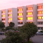 Die "Arne-Jacobsen-Siedlung" steht seit 2015 unter Denkmalschutz (Foto: Christian Salzburg/ pixelio.de)