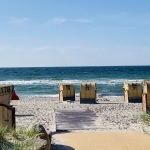 Nur 200 m von der Haustür bis zum Südstrand